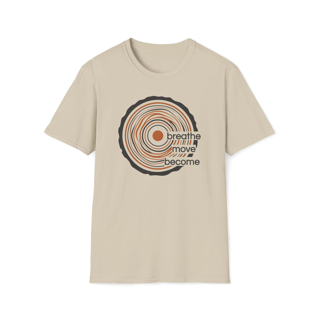 breath. move. become. T-Shirt