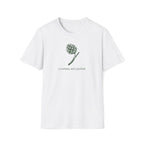 a comma, not a period. T-Shirt