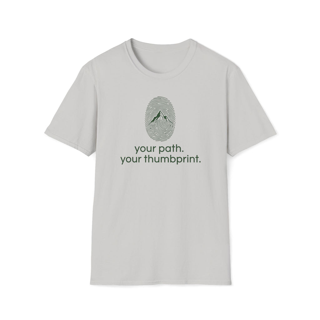your path your thumbprint. T-Shirt