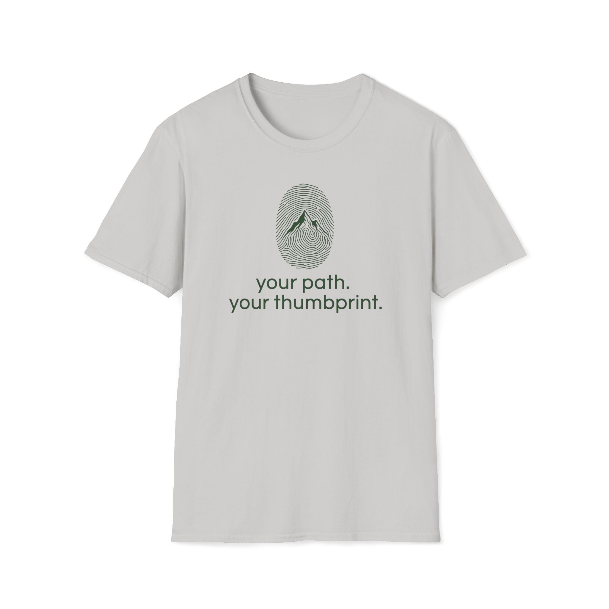 your path your thumbprint. T-Shirt