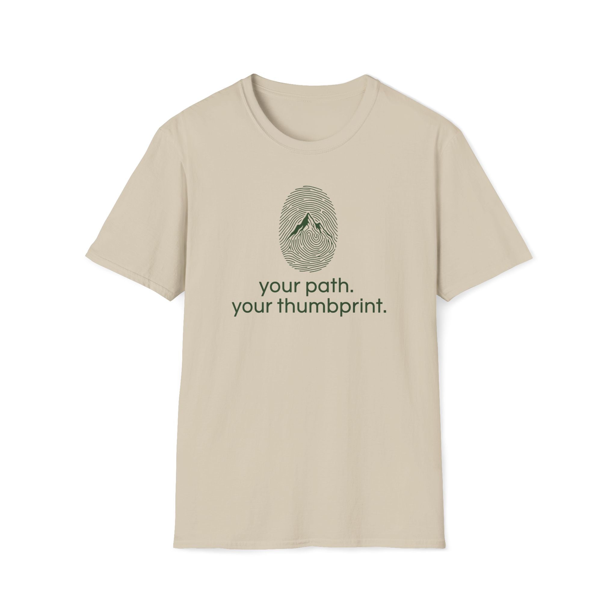 your path your thumbprint. T-Shirt