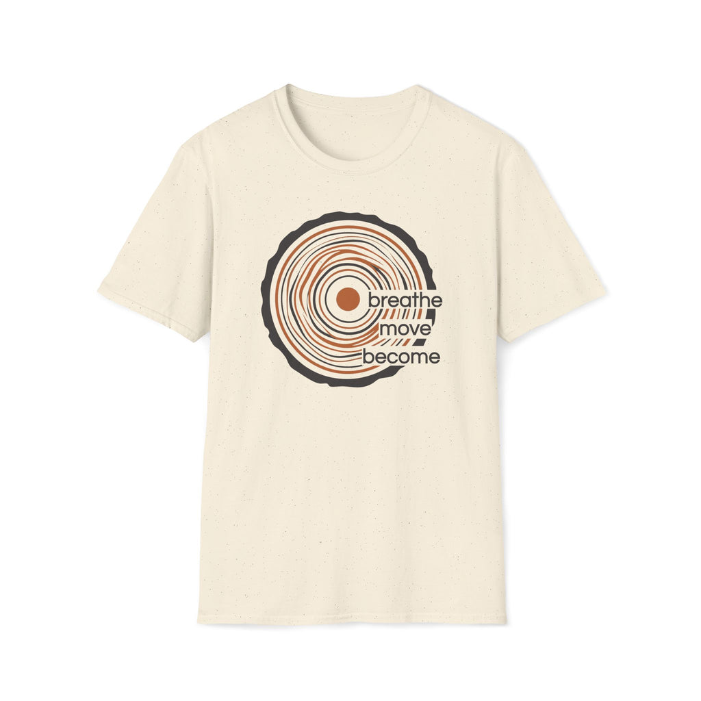 breath. move. become. T-Shirt