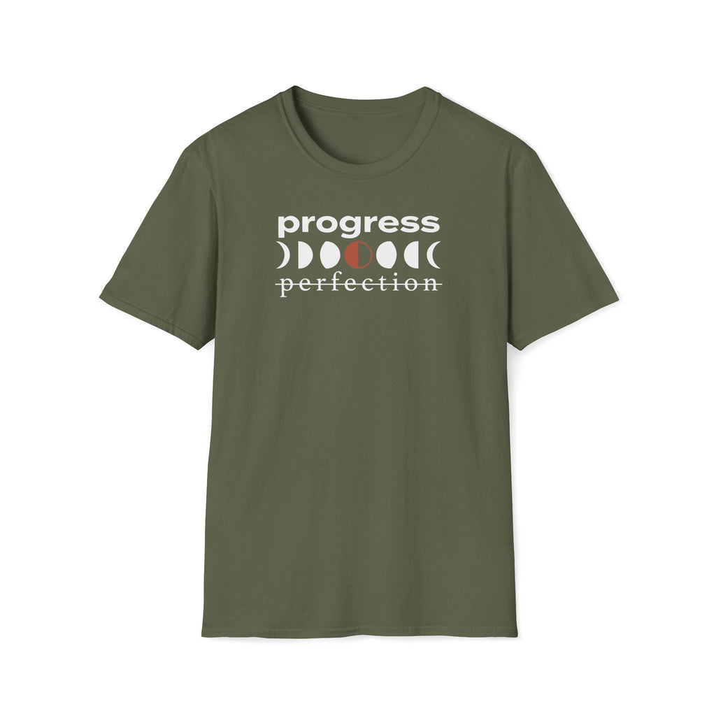 progress over perfection. T-Shirt
