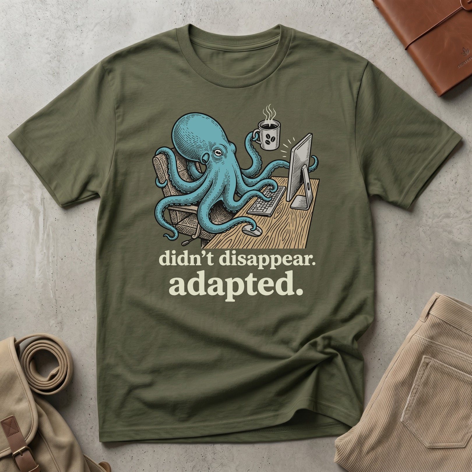 adapted. T-Shirt