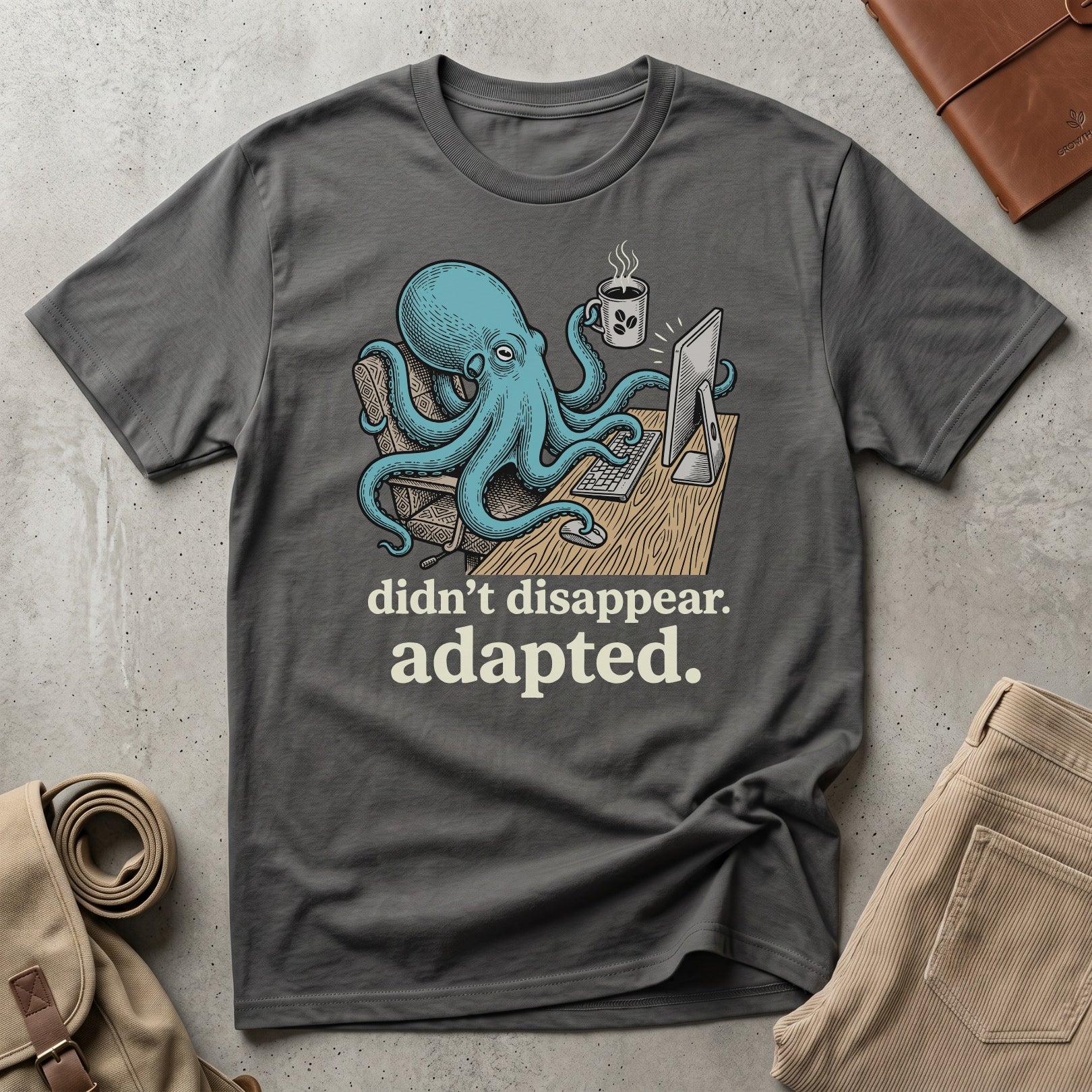 adapted. T-Shirt