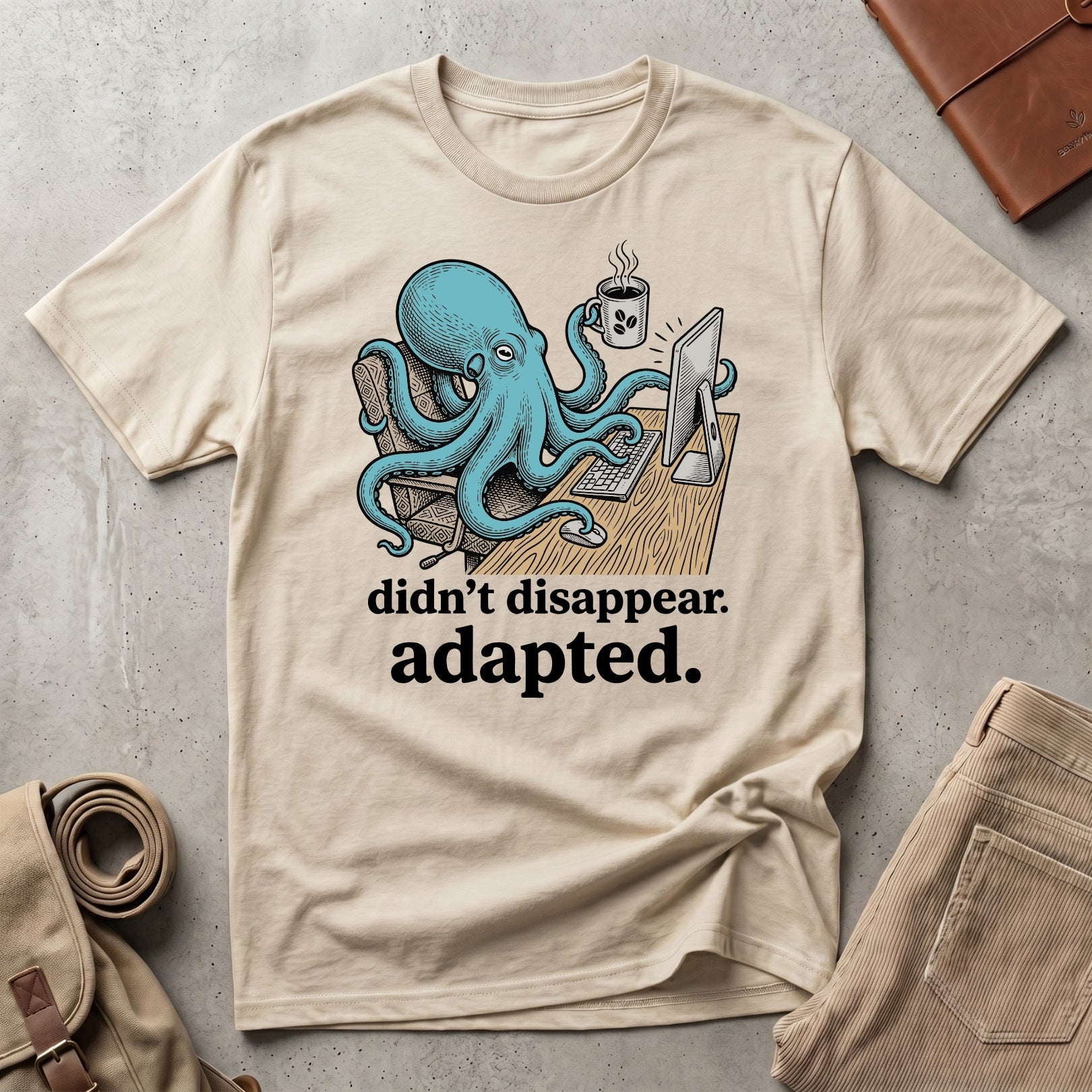 adapted. T-Shirt
