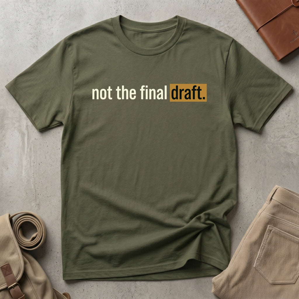 not the final draft. T-Shirt
