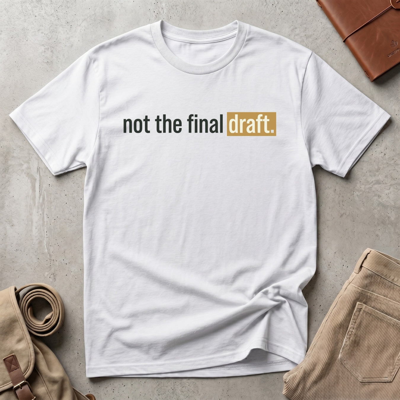 not the final draft. T-Shirt
