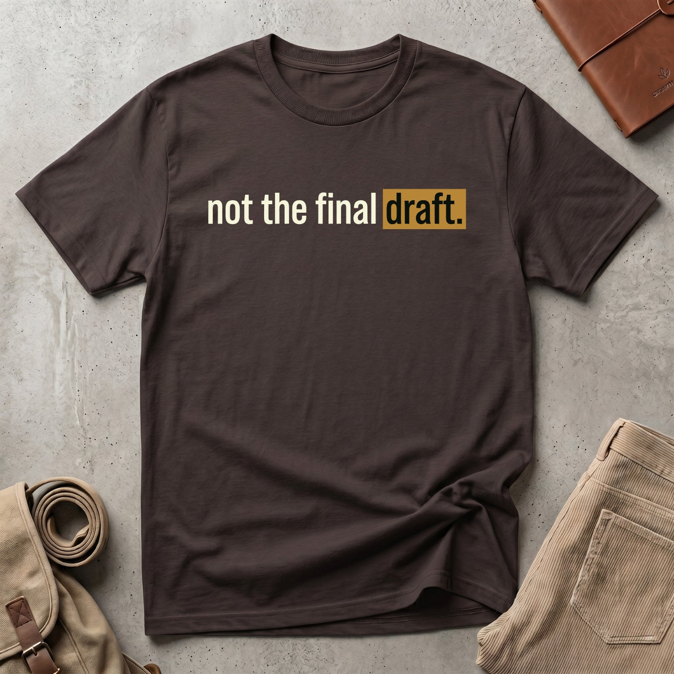not the final draft. T-Shirt