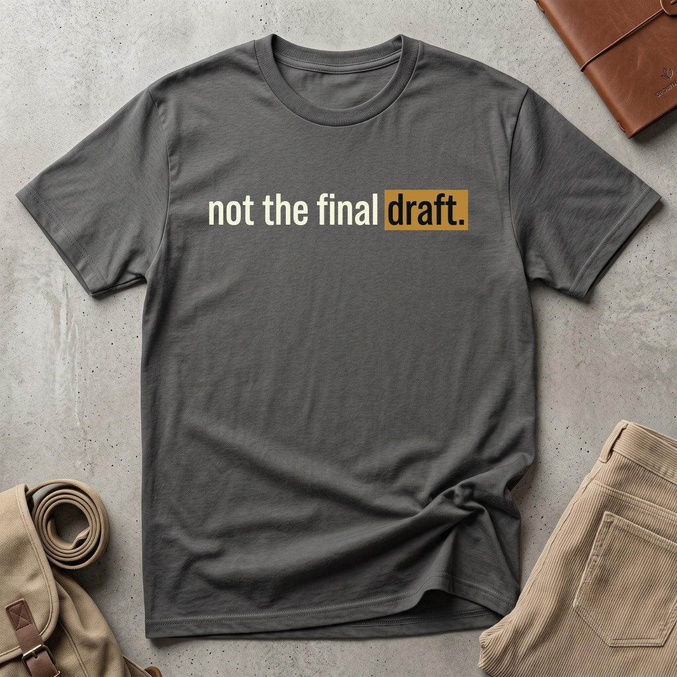 not the final draft. T-Shirt