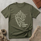 the unseen work. T-Shirt