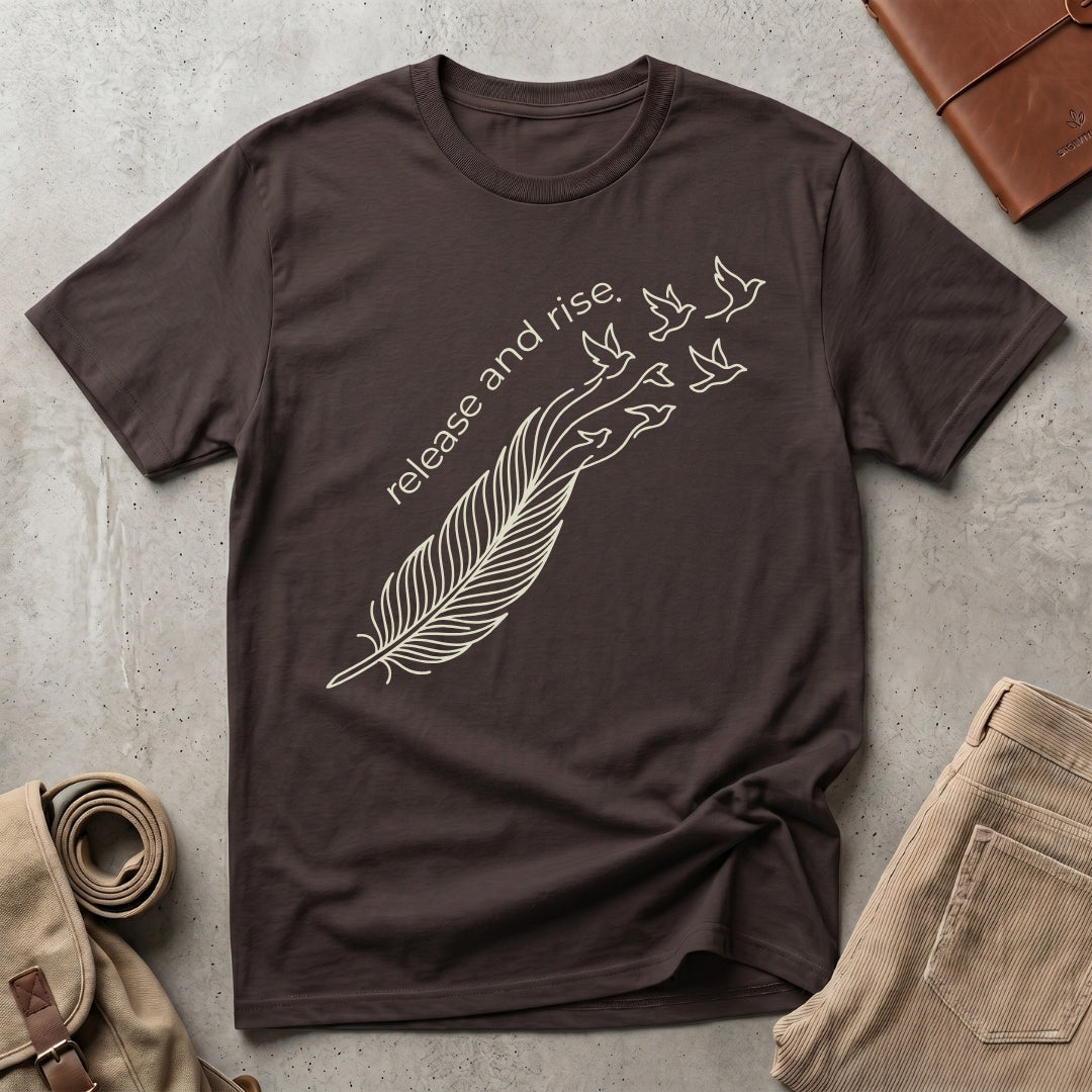 release and rise. T-Shirt