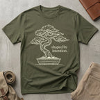 shaped by intention. T-Shirt