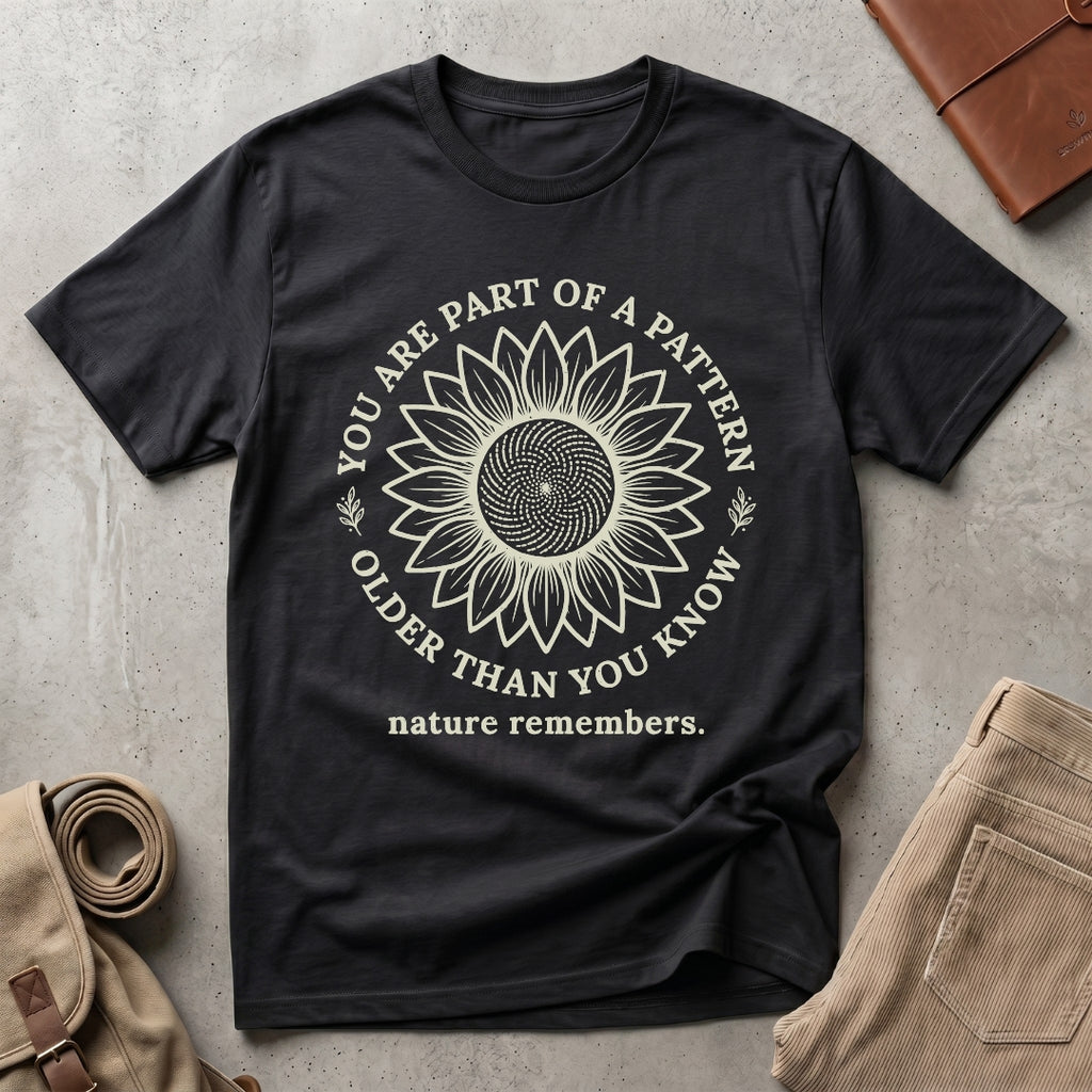 part of a pattern. T-Shirt