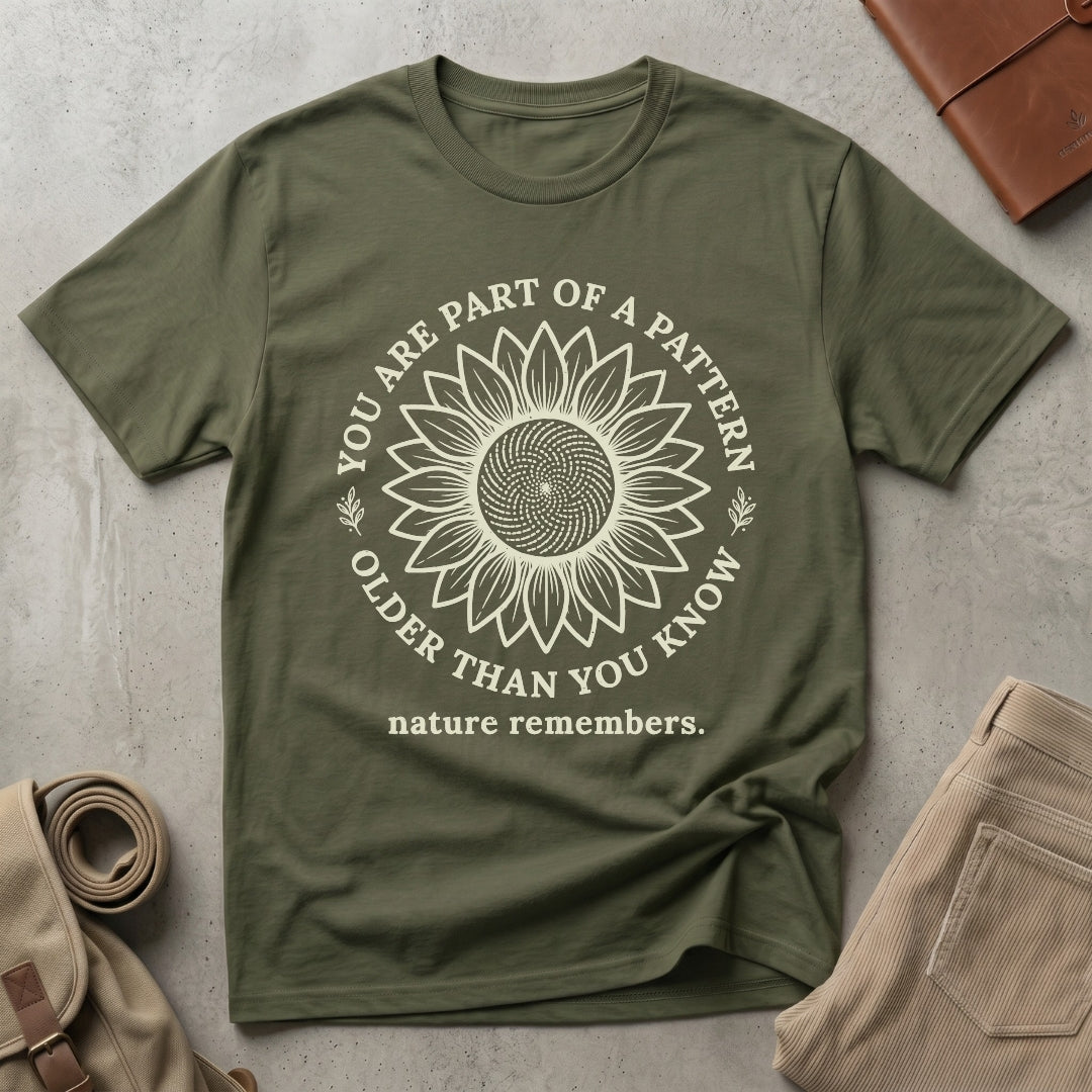 part of a pattern. T-Shirt
