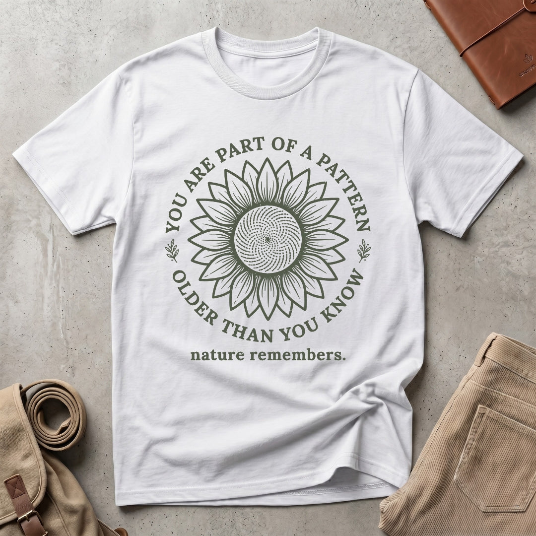 part of a pattern. T-Shirt