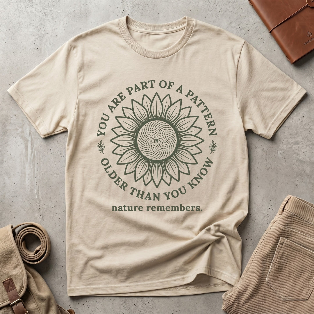 part of a pattern. T-Shirt