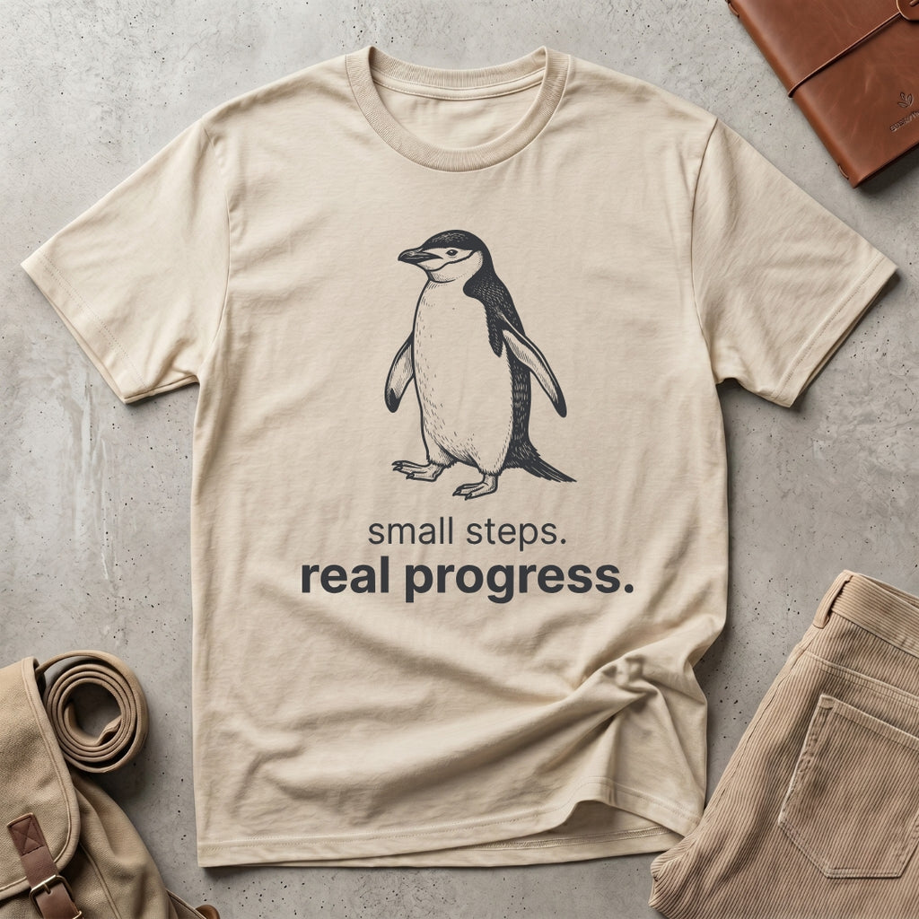 small steps. real progress. T-Shirt