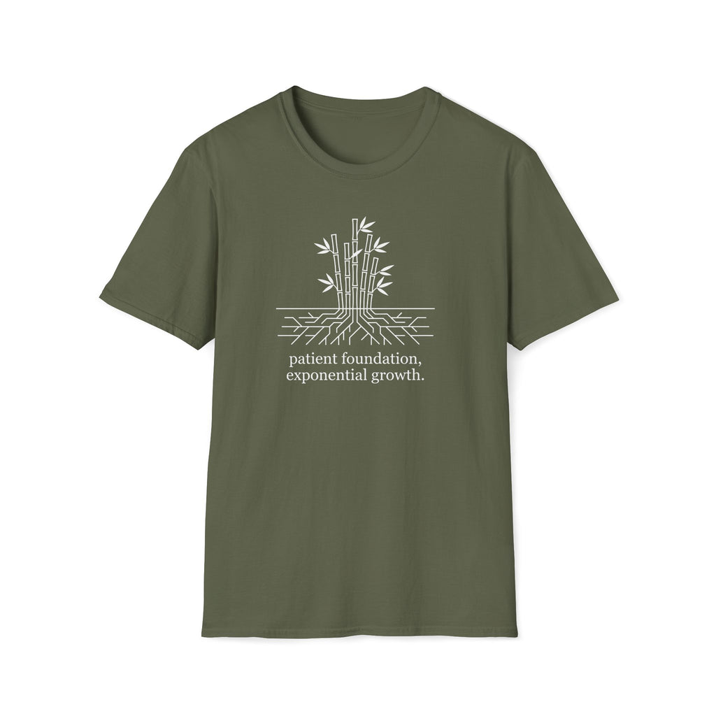 patient foundation, exponential growth. T-Shirt