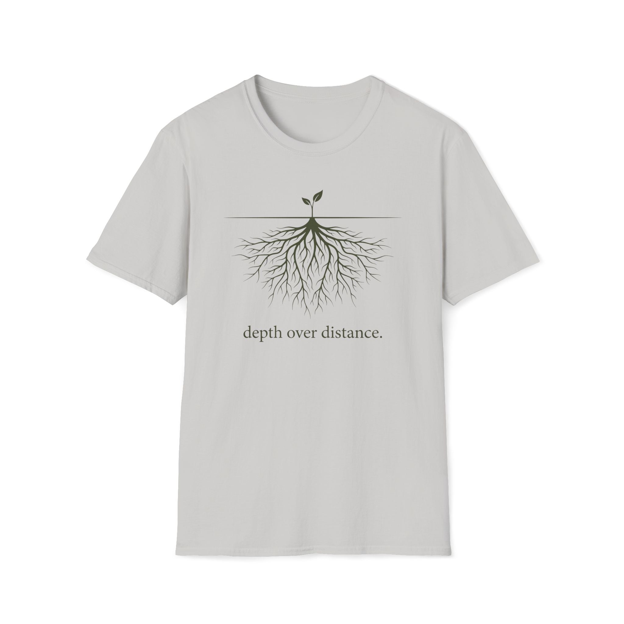 depth over distance. T-Shirt