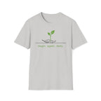 begin. again. daily. T-Shirt