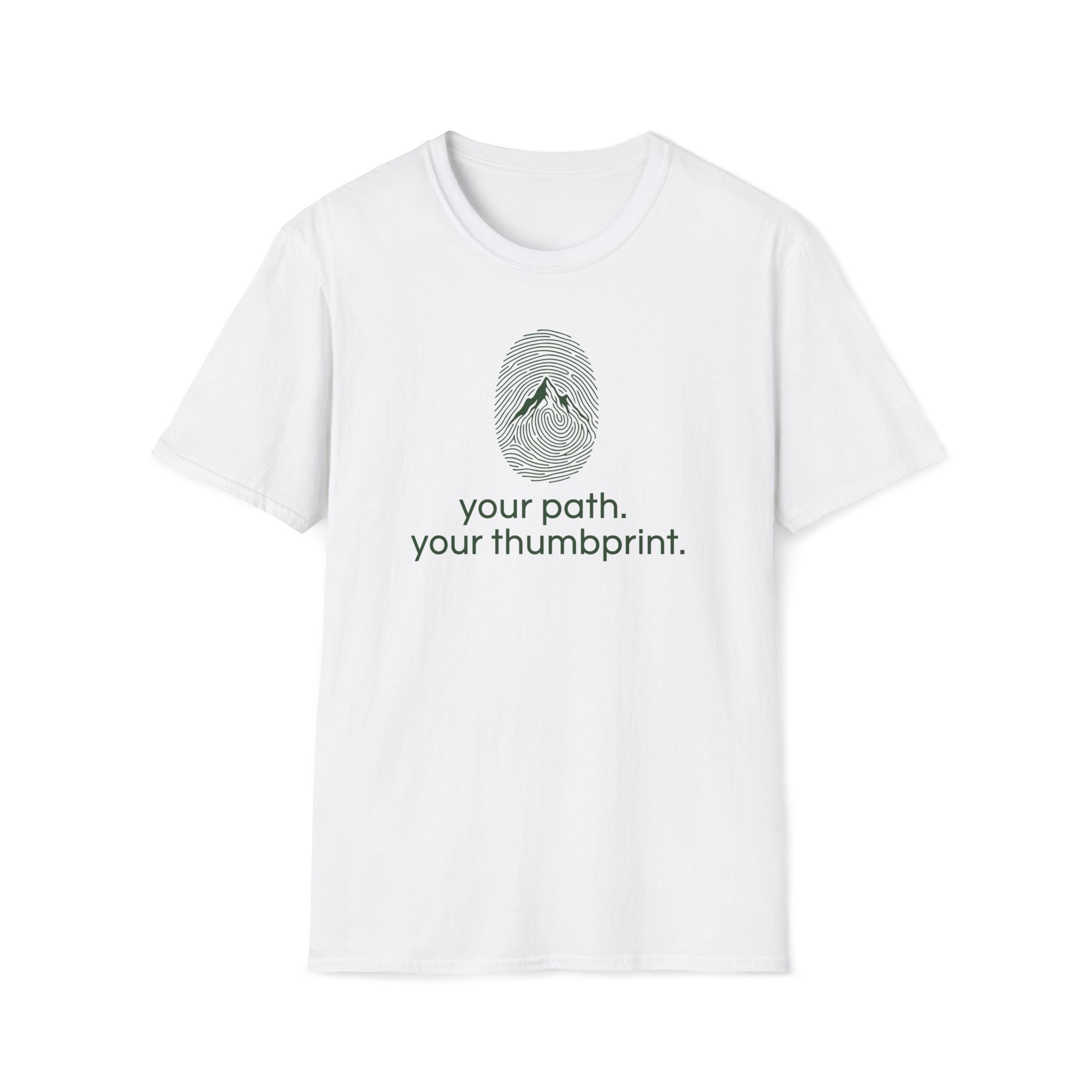 your path your thumbprint. T-Shirt