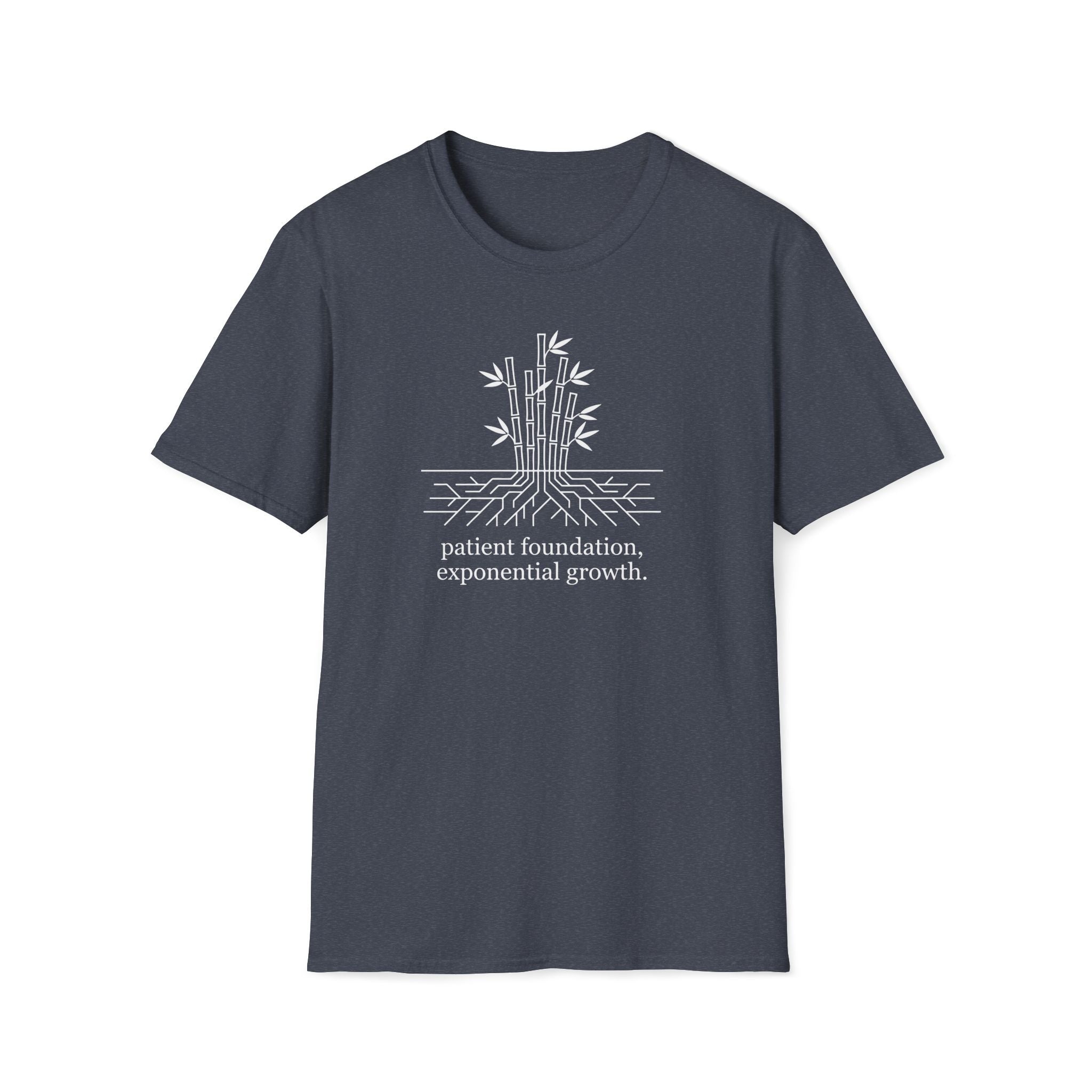 patient foundation, exponential growth. T-Shirt