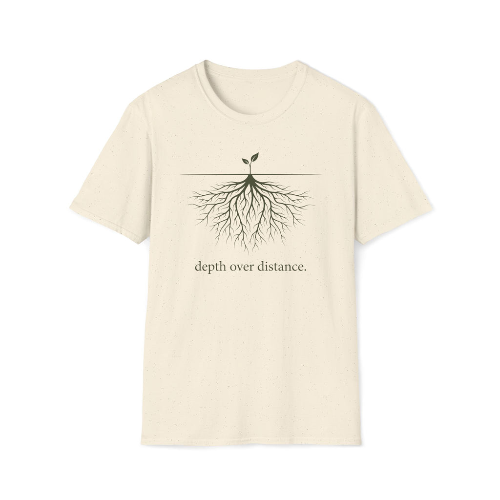 depth over distance. T-Shirt