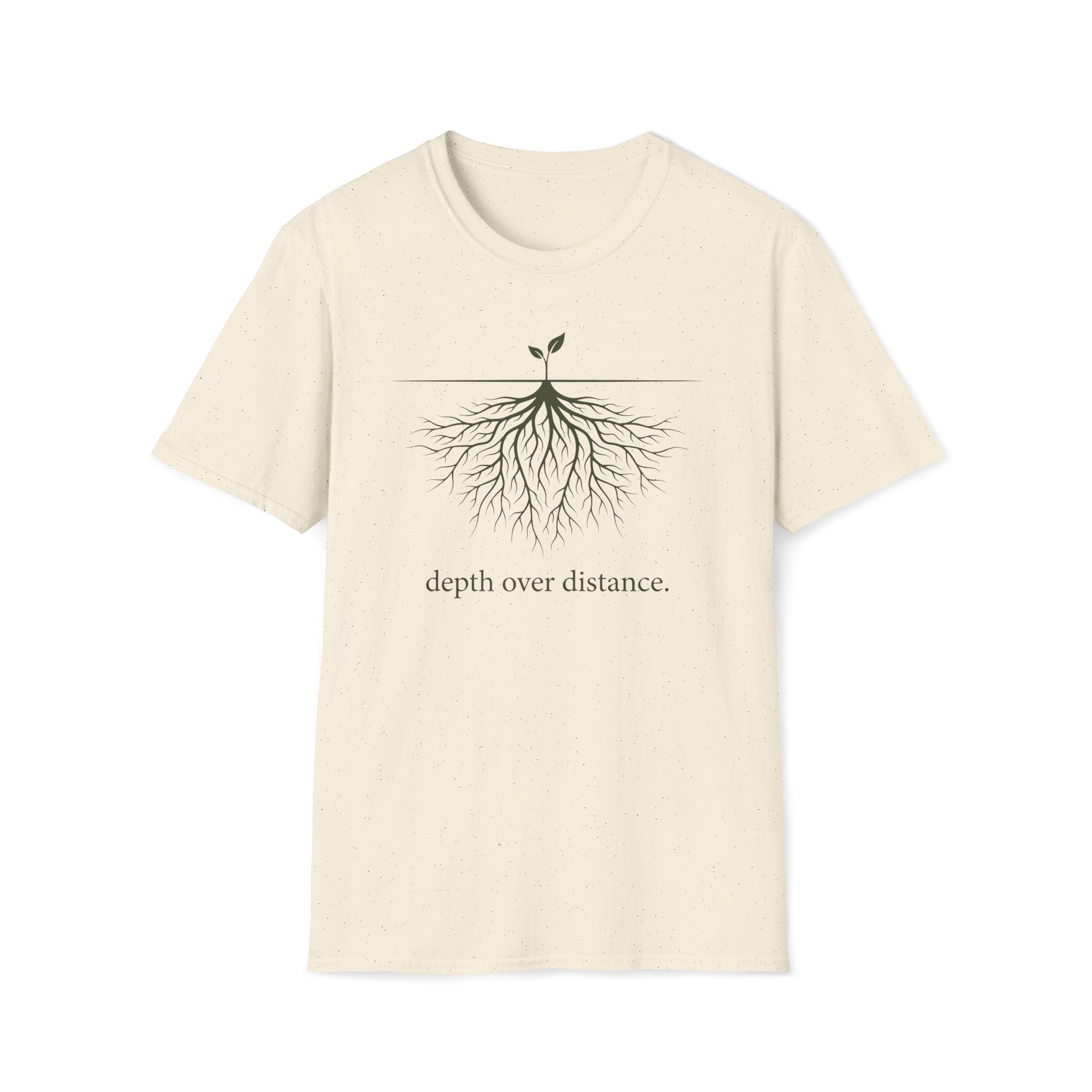 depth over distance. T-Shirt