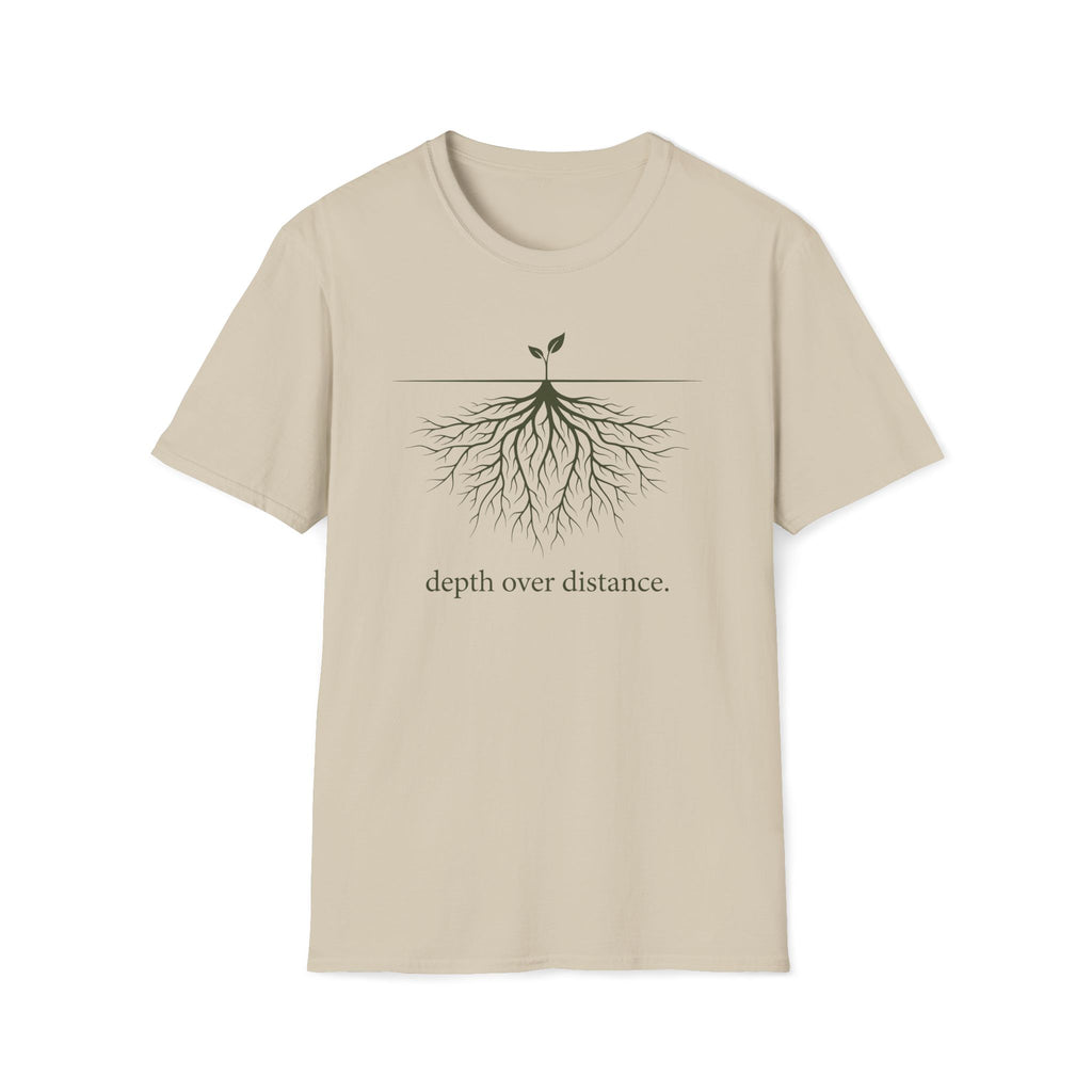depth over distance. T-Shirt